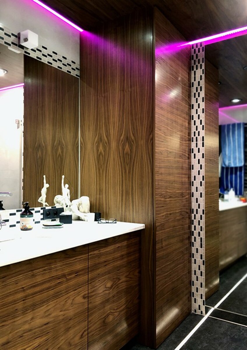 LED profil KLUŚ povrchový SILER, stříbrný